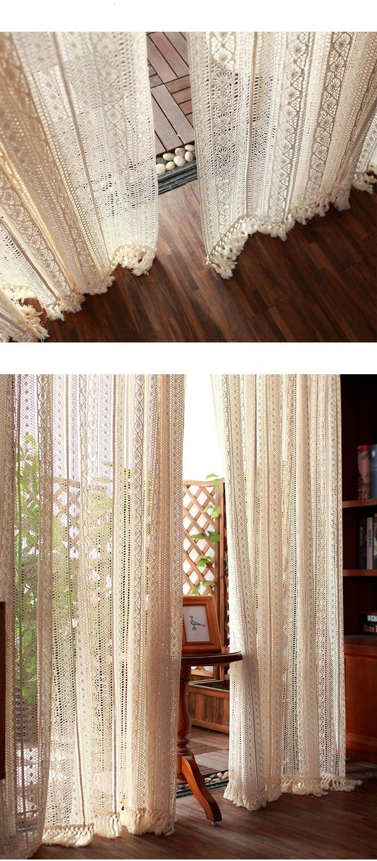Crochet Curtain Platte