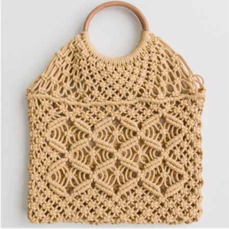 Macrame Hand Bag Spain (2 Models & 7 Colors)