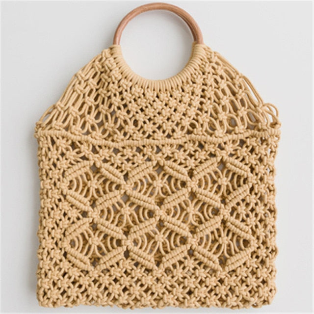 Macrame Hand Bag Spain (2 Models & 7 Colors)