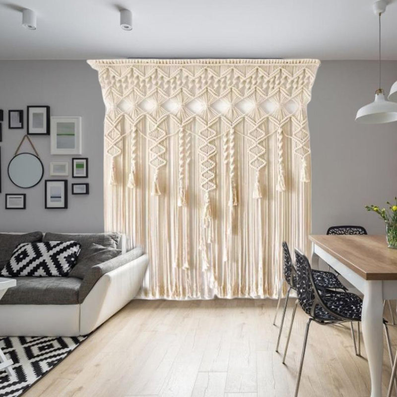 Macrame Curtain Lazne