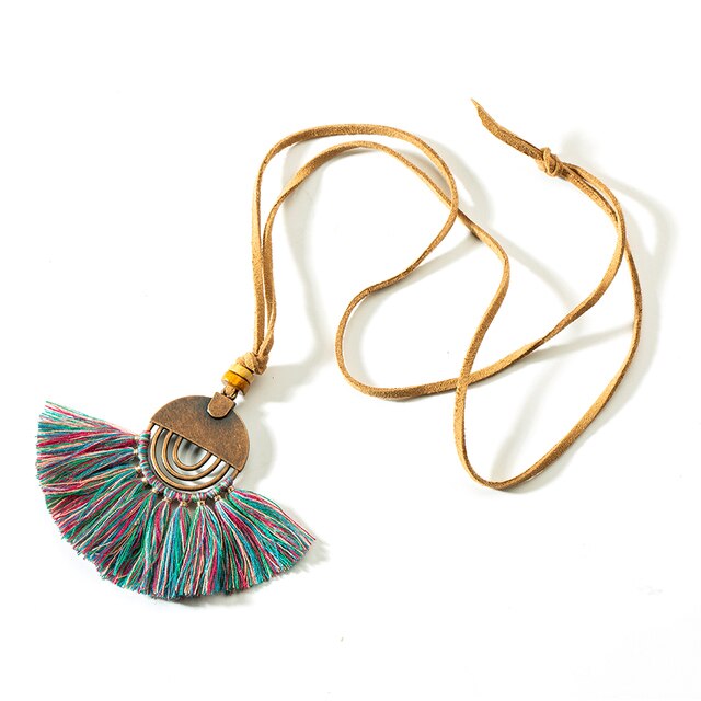 Tassel Necklace Shoal Bay (15 Colors)