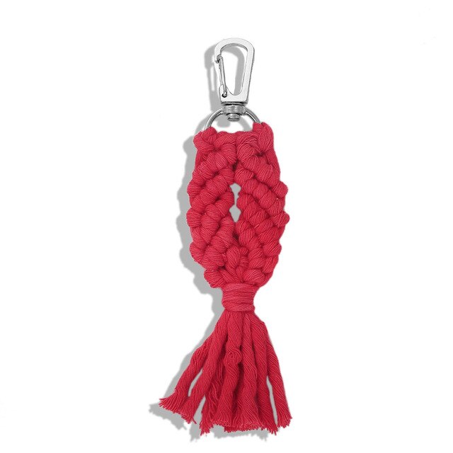 Macrame Keychain Sweden (8 Colors)