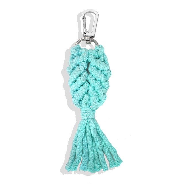 Macrame Keychain Sweden (8 Colors)