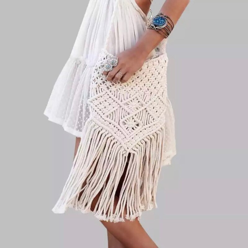 Macrame Hand Bag Giet (3 Colors)