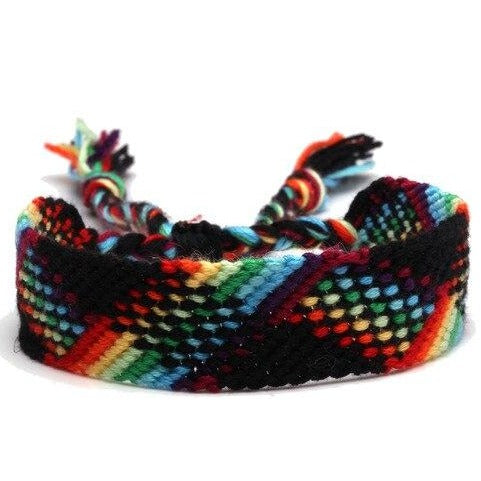 Macrame Bracelet Rainbow (3 Colors)