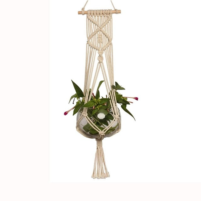Macrame Plant Hanger Basket (11 Models)