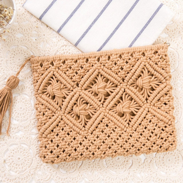 Macrame Handbag Buller (5 Colors)