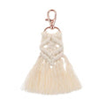 Macrame Tassel Keychains Chatta (3 Colors)