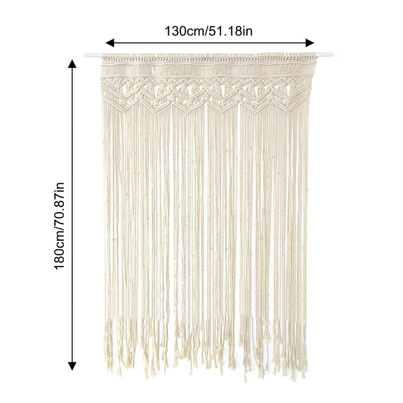 Macrame Bohemian Curtain Jara