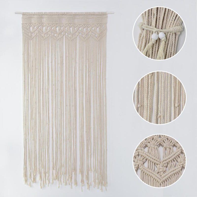 Macrame Bohemian Curtain Jara