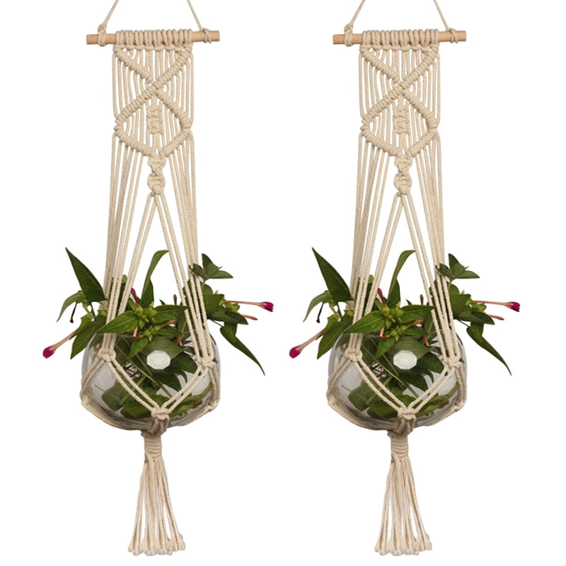 Macrame Plant Hanger Basket (11 Models)