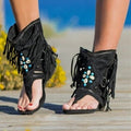 Boho Tassel Sandals Krona (3 Colors and 2 Models)