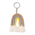 Macrame Keychain Rainbow (5 Colours)