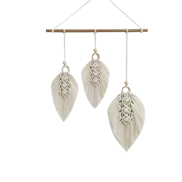 Macrame Wall Hanging Feather