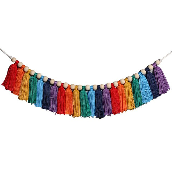 Macrame Rainbow Rope Necola