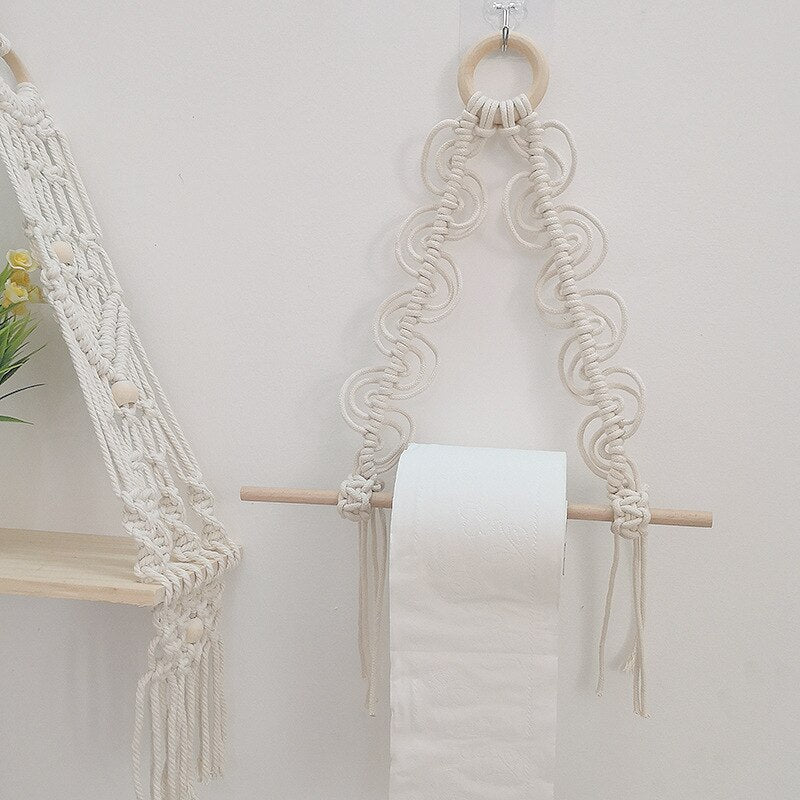 Macrame Toilet Paper Holder Rainy (2 Models)