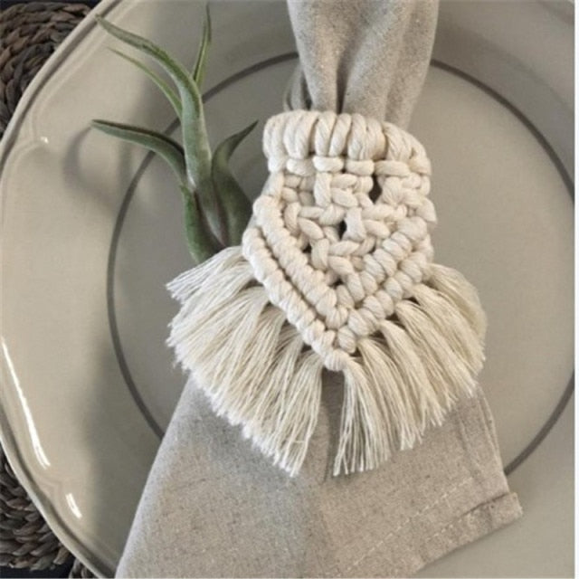 Macrame Napkin Rings Oshawa (8 Models)