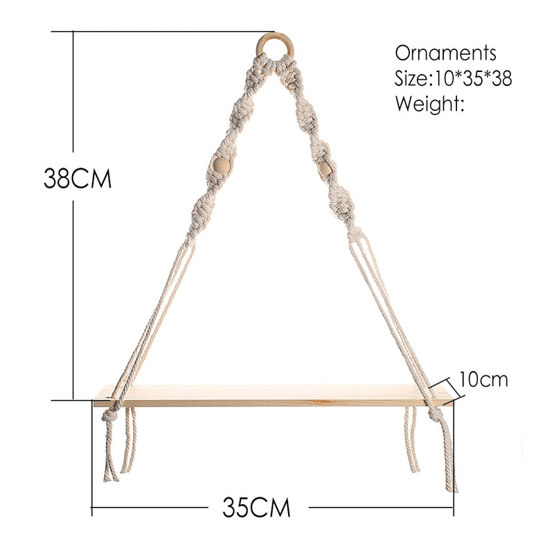 Macrame Hanging Shelves Owy (9 Models)