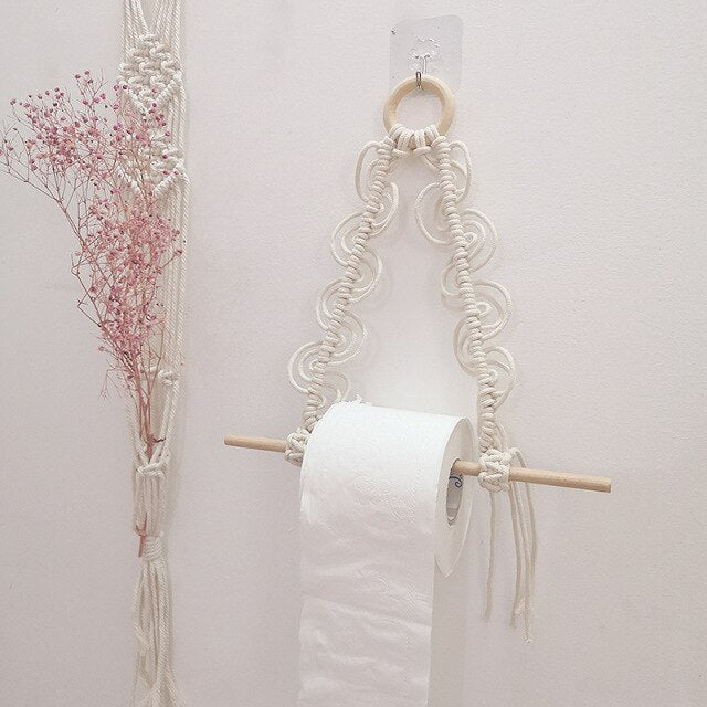 Macrame Toilet Paper Holder Rainy (2 Models)