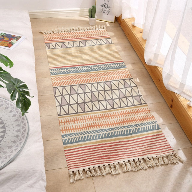 Bohemian Living Room Carpet Barrie (2 Sizes and 22 Colors)