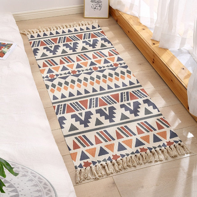 Bohemian Living Room Carpet Barrie (2 Sizes and 22 Colors)