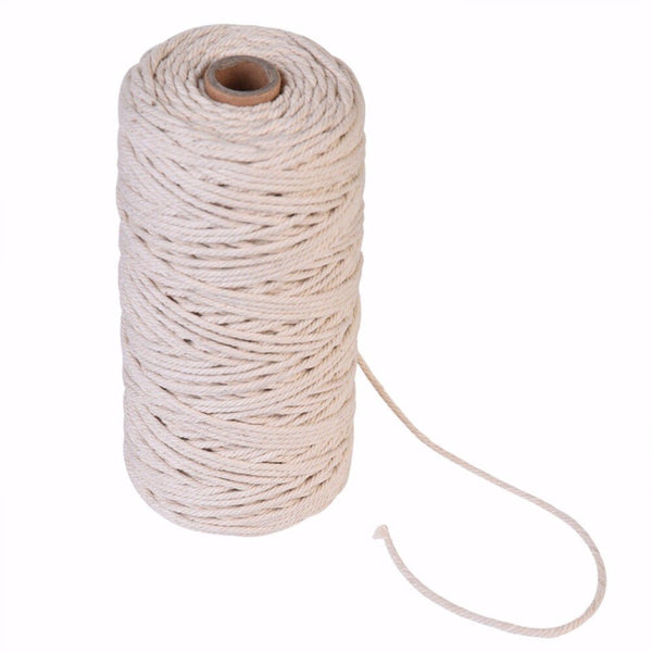 Macrame Cotton Cord Nore (2 Colors and 3 Sizes)