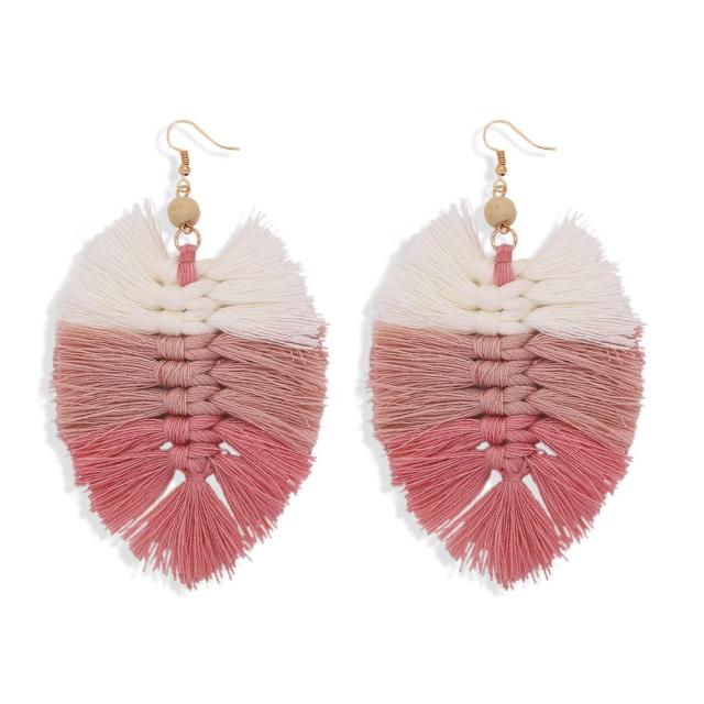 Macrame Earring Claire (8 Colors)