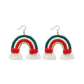 Macrame Earring Rainbow (6 Colors)