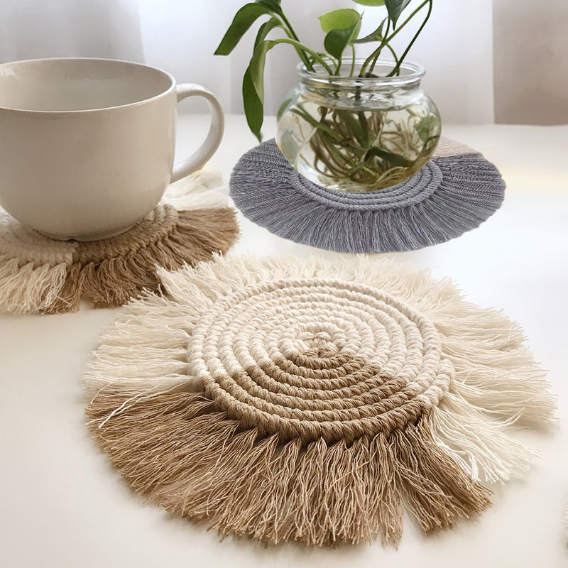 Macrame Placemats Suaga (3 Colors)