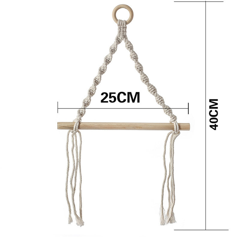 Macrame Toilet Paper Holder Ecuador