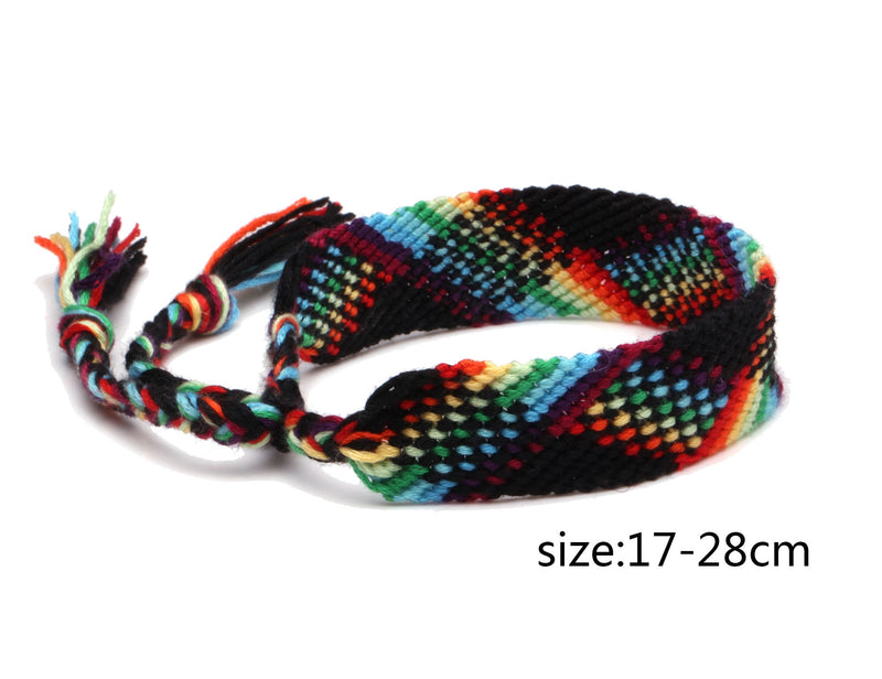 Macrame Bracelet Rainbow (3 Colors)