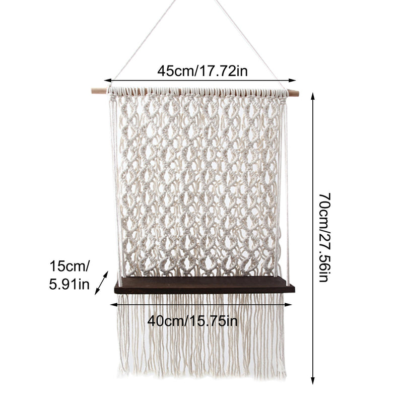 Macrame Shelf Varde