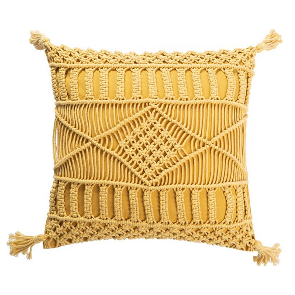 Macrame Cushion Cover Oxford (2 Sizes and 4 Colors)