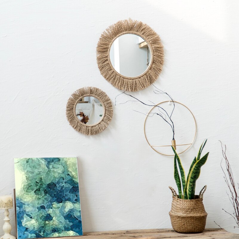 Macrame Wall Mirror Audna (2 Sizes)