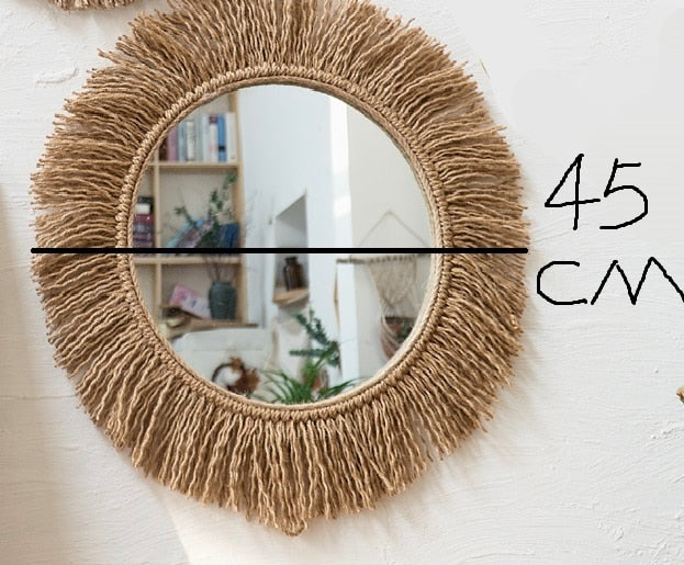 Macrame Wall Mirror Audna (2 Sizes)