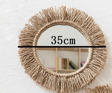 Macrame Wall Mirror Audna (2 Sizes)