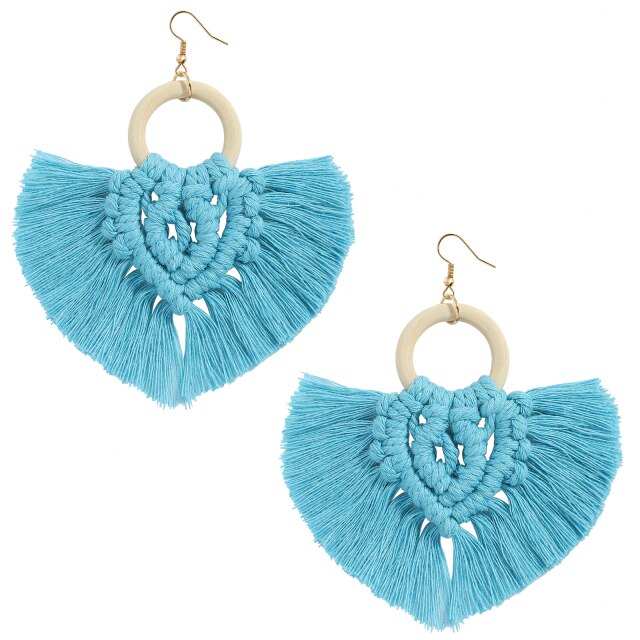 Macrame Earring Aylmer (5 Colors)