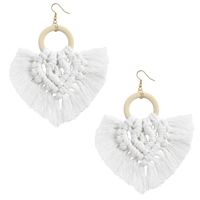 Macrame Earring Aylmer (5 Colors)