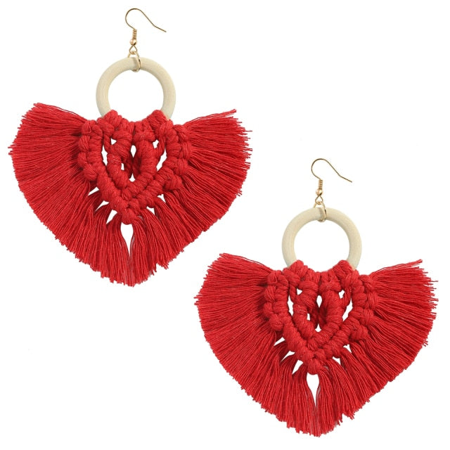 Macrame Earring Aylmer (5 Colors)