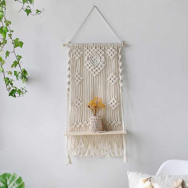 Macrame Hanging Shelves Owy (9 Models)