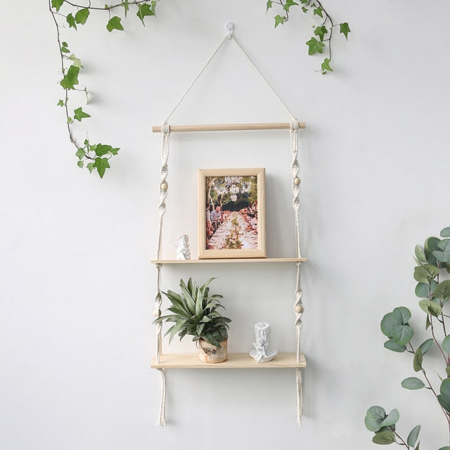 Macrame Hanging Shelves Owy (9 Models)