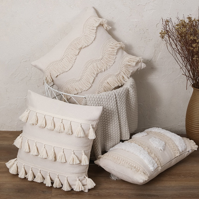 Macrame Cushion Cover Como