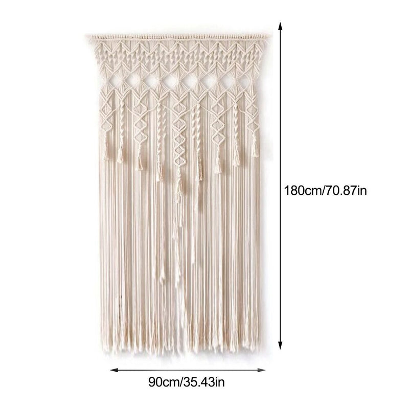 Macrame Curtain Lazne