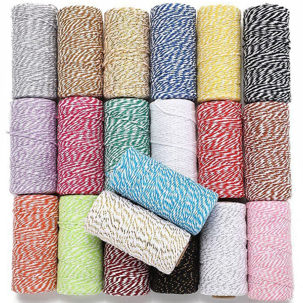 Macrame Cotton Cord Hawen (30 Colors)