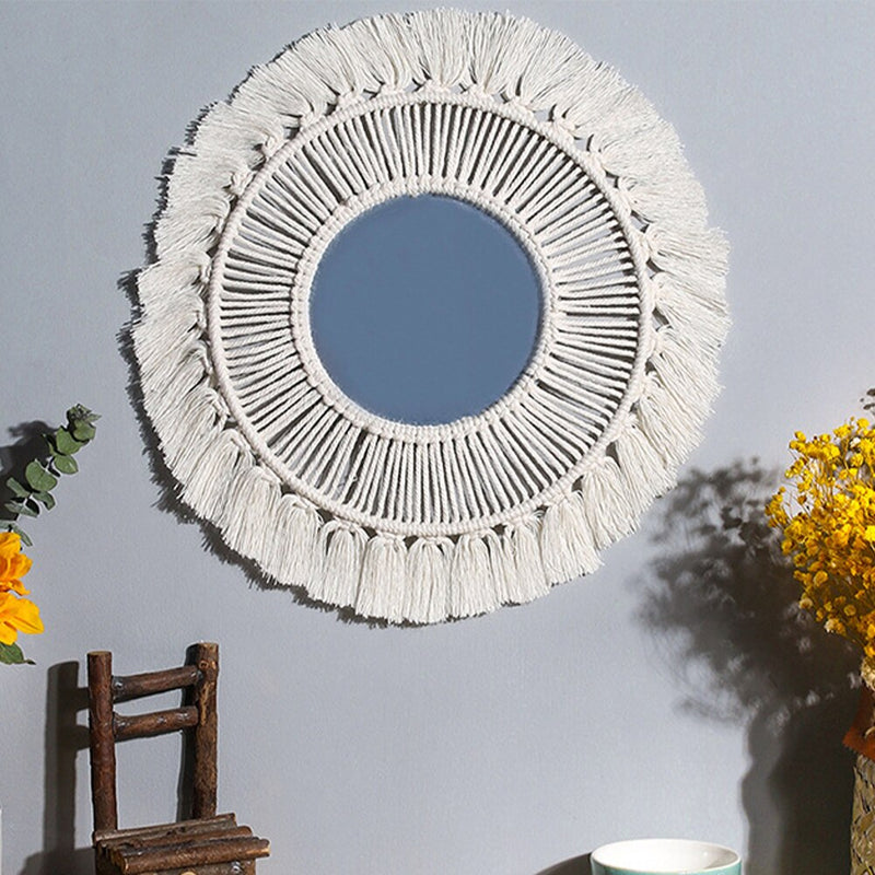 Macrame Wall Hanging Mirror Misuri (2 Models)