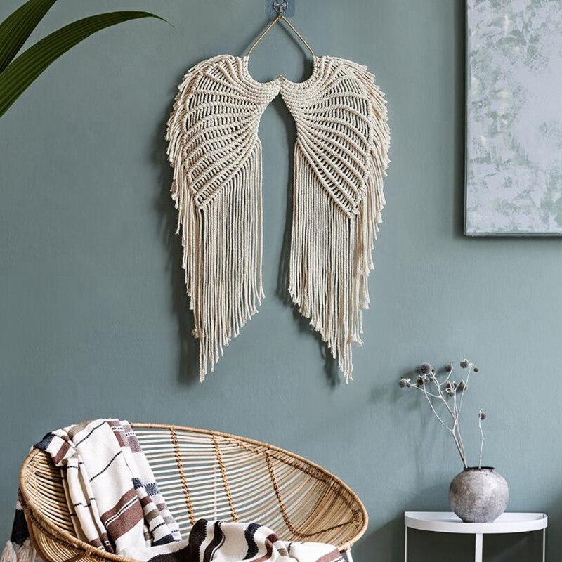 Macrame Wall Hanging Angelwings