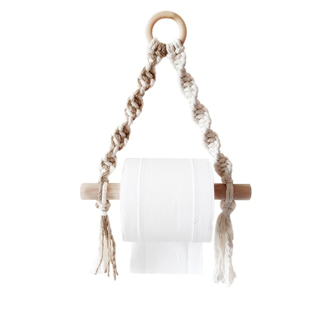 Macrame Toilet Paper Holder Abi (5 Models)