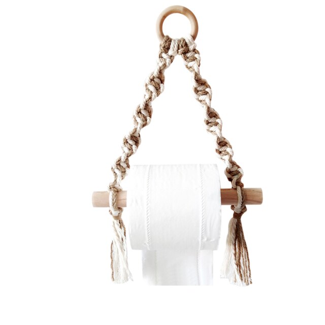 Macrame Toilet Paper Holder Abi (5 Models)