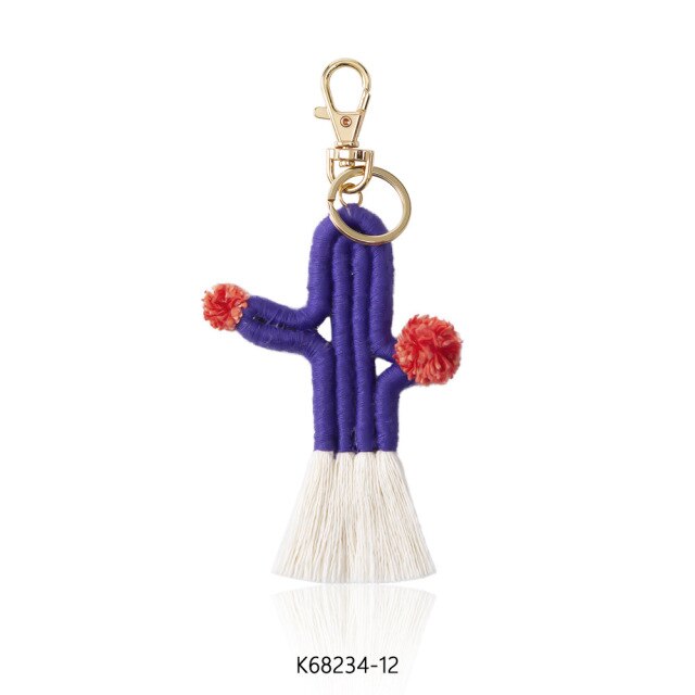 Macrame Keychain Barcelona (13 Colors)