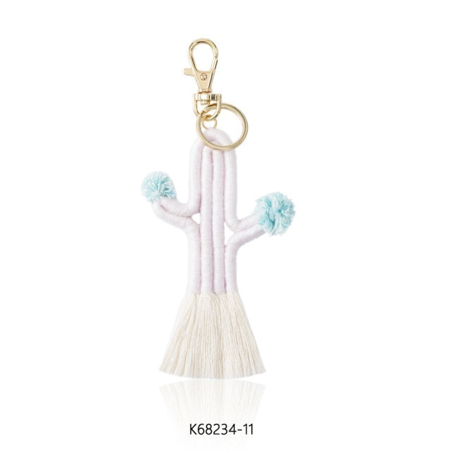 Macrame Keychain Barcelona (13 Colors)